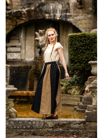 Trollfelsen Leonardo Carbone Mittelalter Gewandung Ritter Wikinger Magd Maid Rock Dana Schwarz Hellbraun _6_